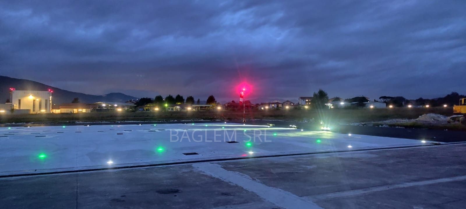 Maristaeli Luni: new Baglem Visual Aids Systems for the helipad