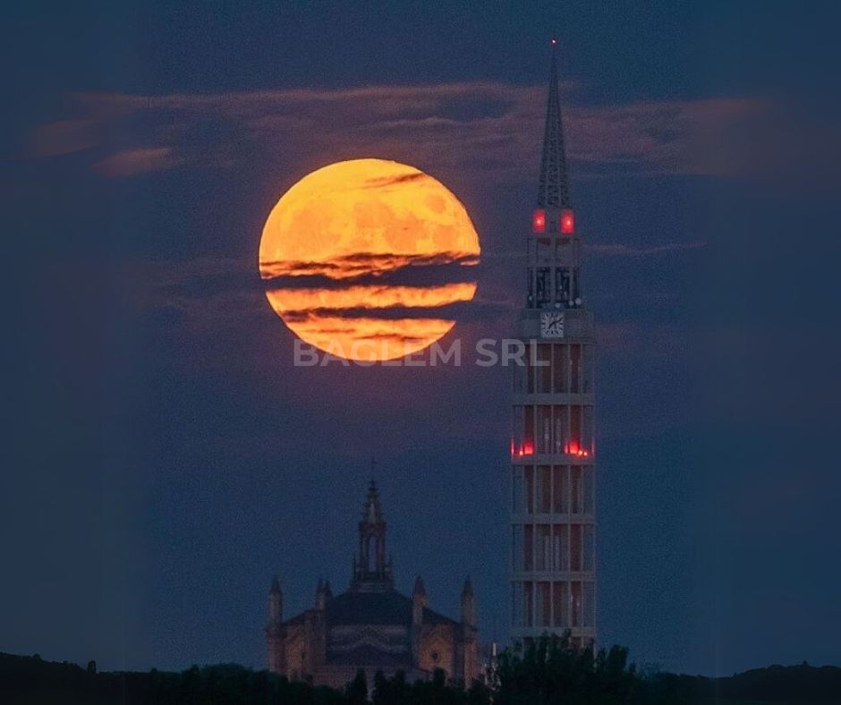 SOV Baglem sul Campanile di Mortegliano: Sicurezza aerea LED