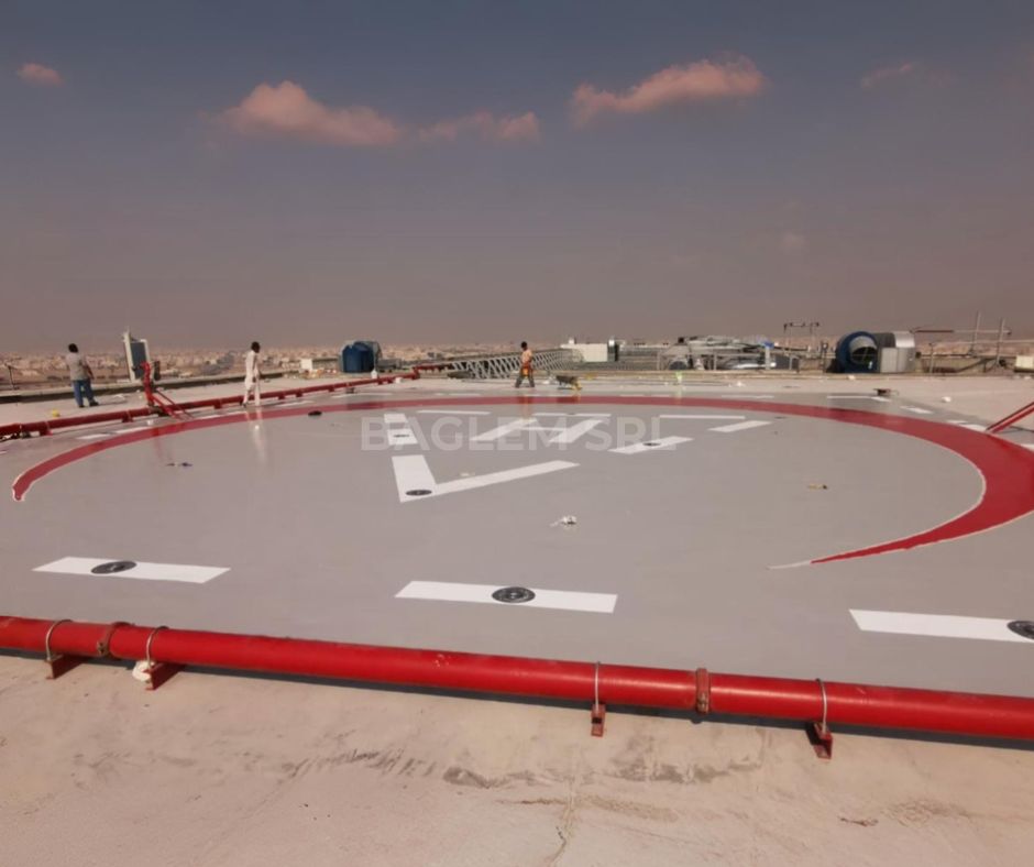 Nuovo eliporto in Arabia Saudita con AVL Baglem certificato ICAO